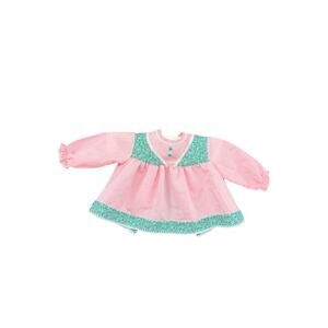 Vintage Toddle Time JC Penney Baby Girl Pink Gingham Smock Top Dress 6-9 Mos